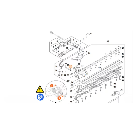 STIHL  Sprężyna dociskowa 0000 997 2020